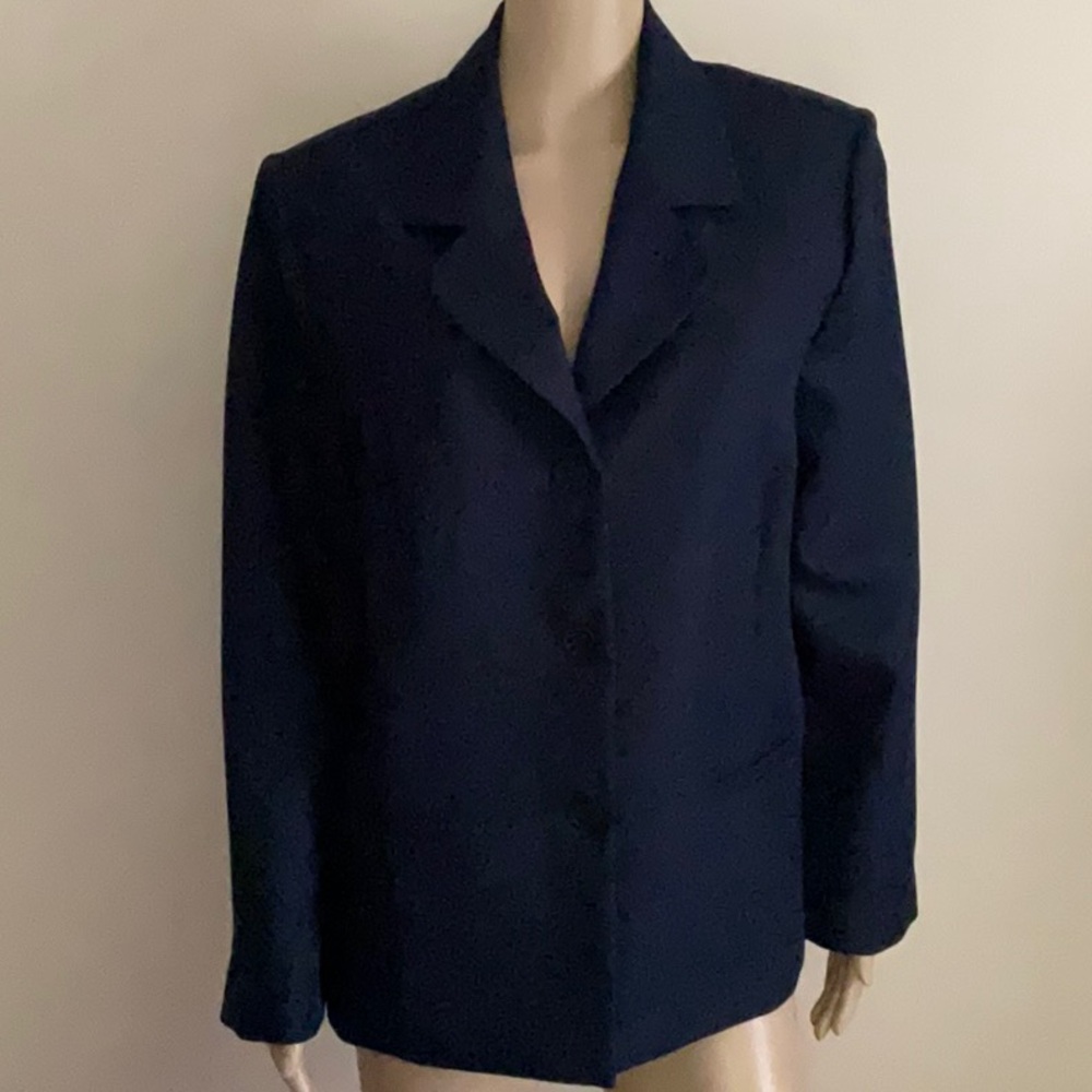 Vintage Alfred Dunner Women’s Blazer Navy Blue
